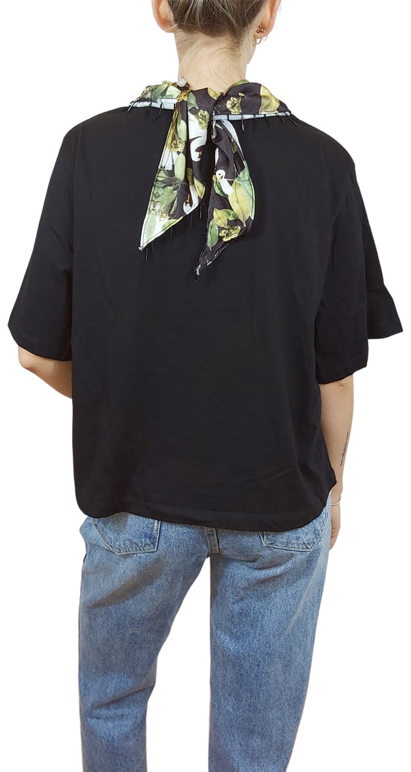 Polera Negra Cisnes