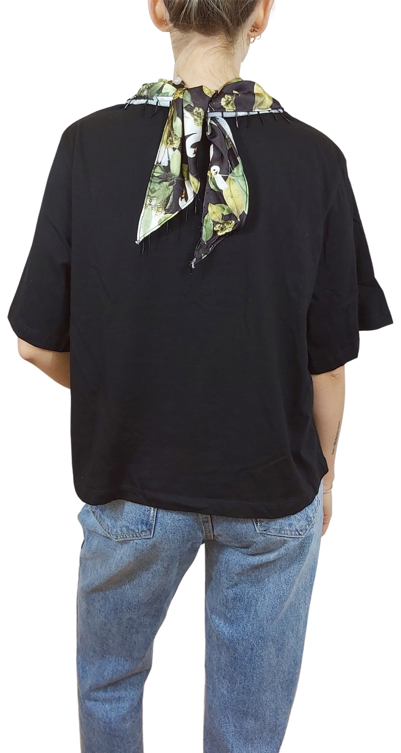 Polera Negra Cisnes