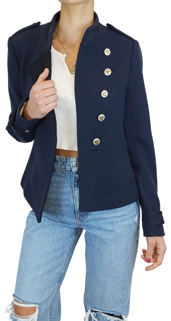 Chaqueta Lana Lucky Navy