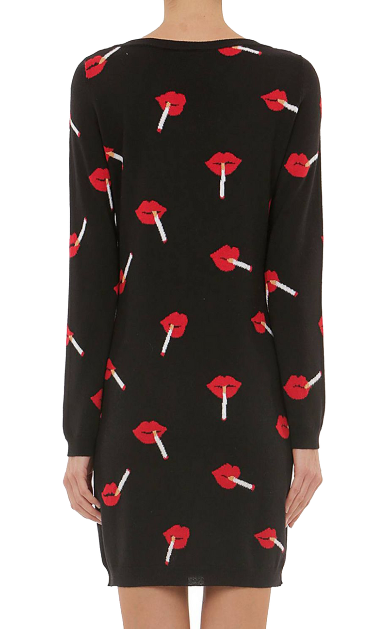 Vestido tejido "Smoking Lips" (5203959251079)
