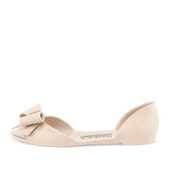 Sandalias  Bow Jelly Flat' (5251878944903)