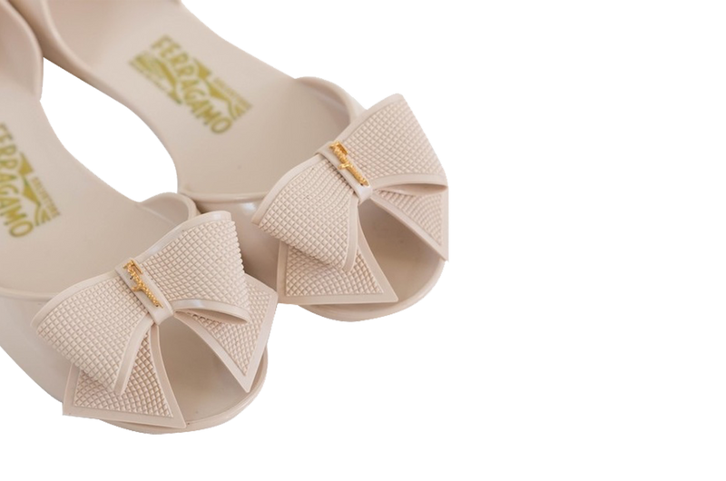 Sandalias  Bow Jelly Flat' (5251878944903)