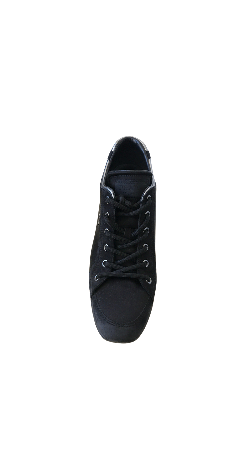 Zapatillas Cuña Negro