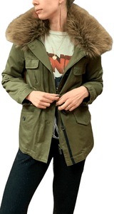 Chaqueta Militar Piel