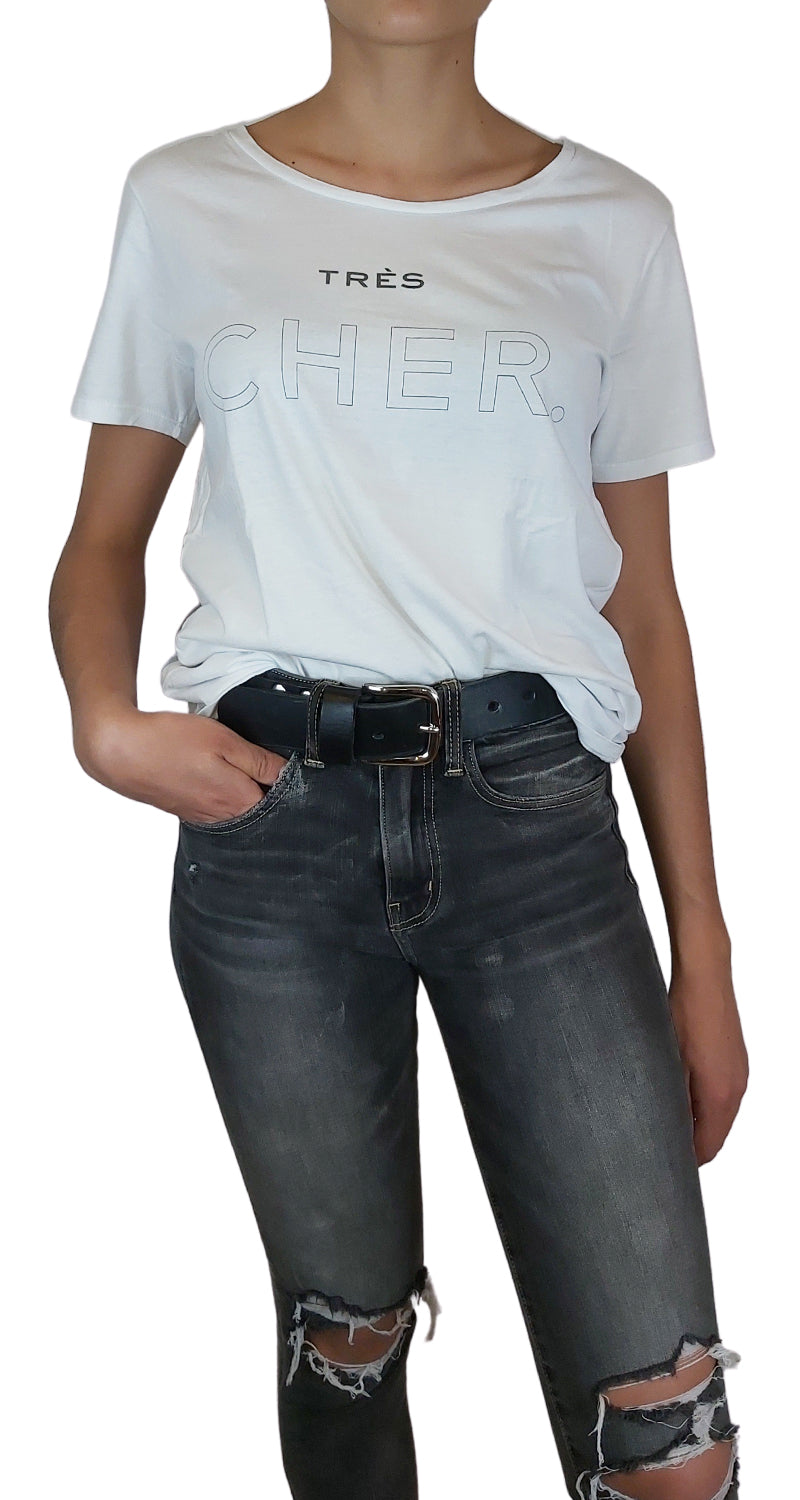 Polera Trés Blanca