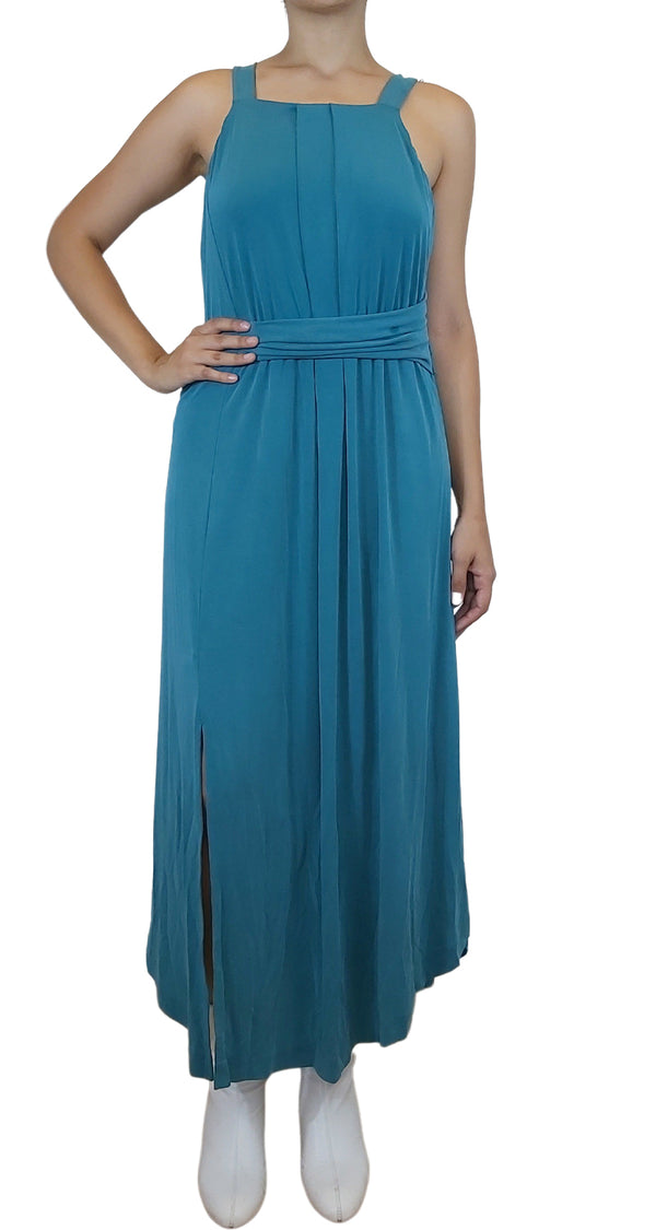 Vestido Maxi Celeste