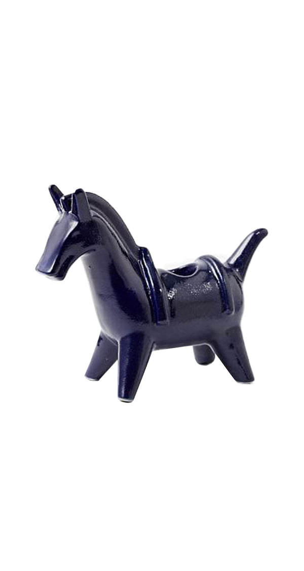 Ceramic Horse Candleholders