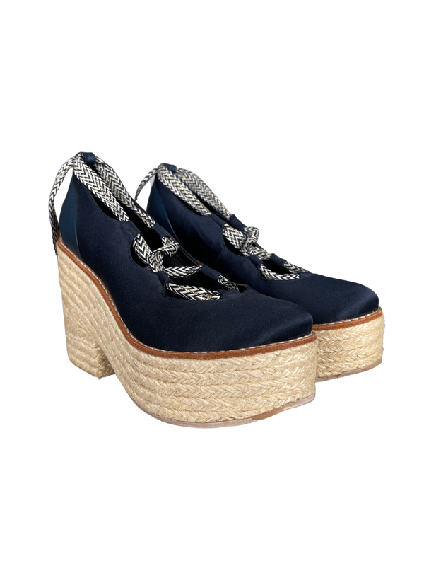 Terraplen Azul Trenzado