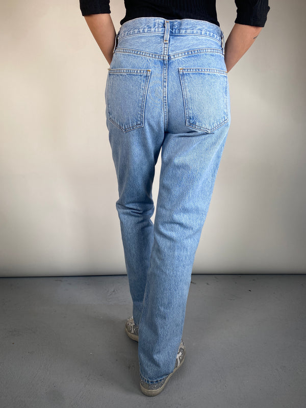 Jeans Mid Rise Vintage Straight