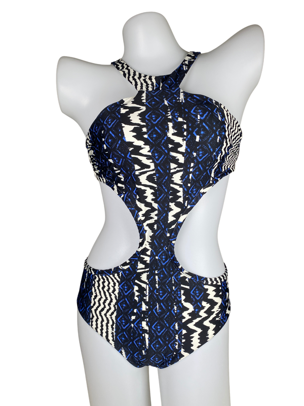 Traje De Baño Estampado Multicolor