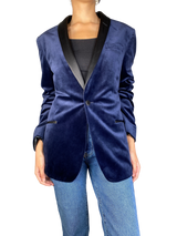 Blazer Velvet Azul UNISEX Marino