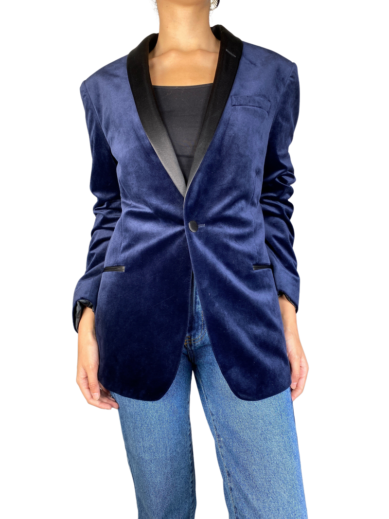 Blazer Velvet Azul UNISEX Marino