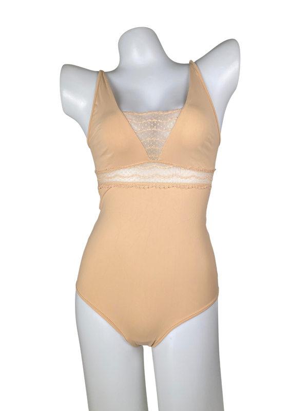 Body Encaje Beige