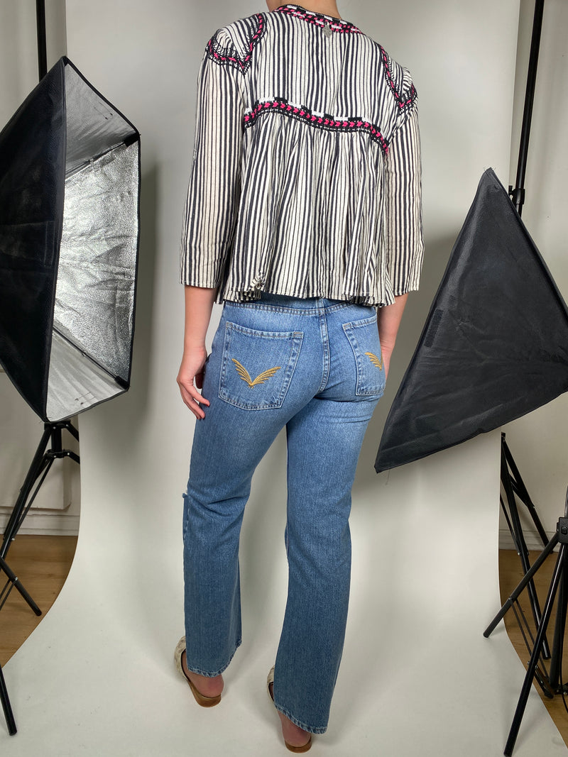 Saco Groom Stripes