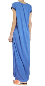 Vestido Azul Tachas