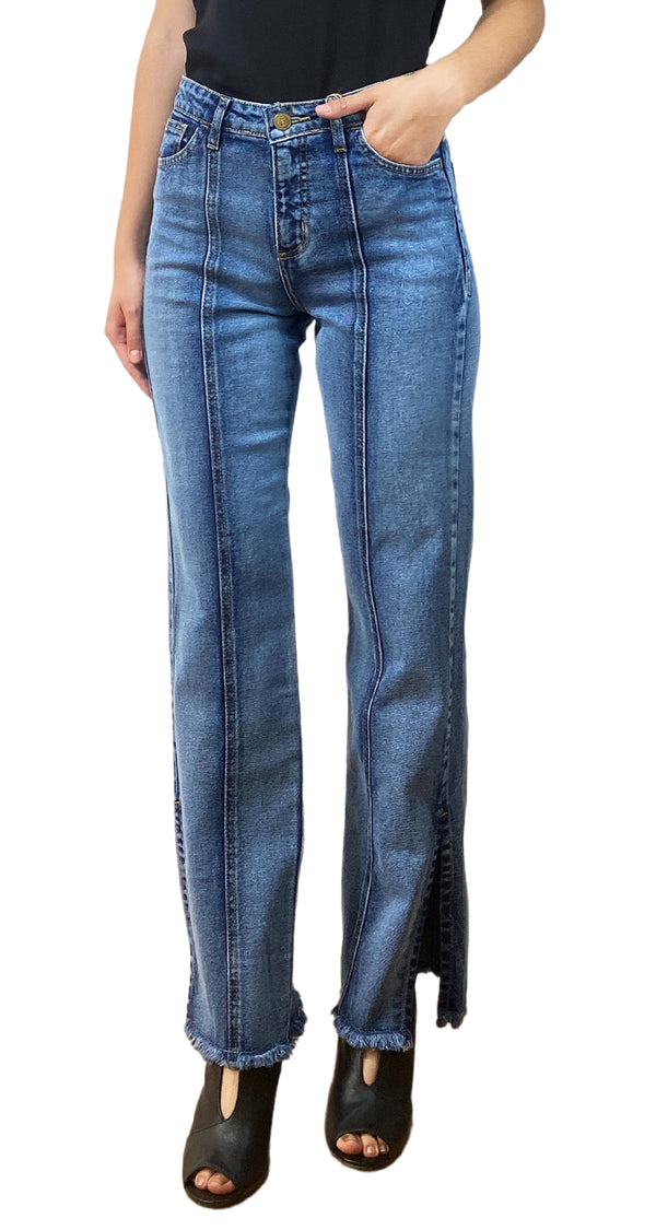 Jeans Denim Desflecado