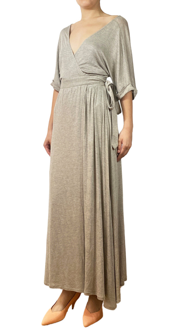 Wrap Dress Gris