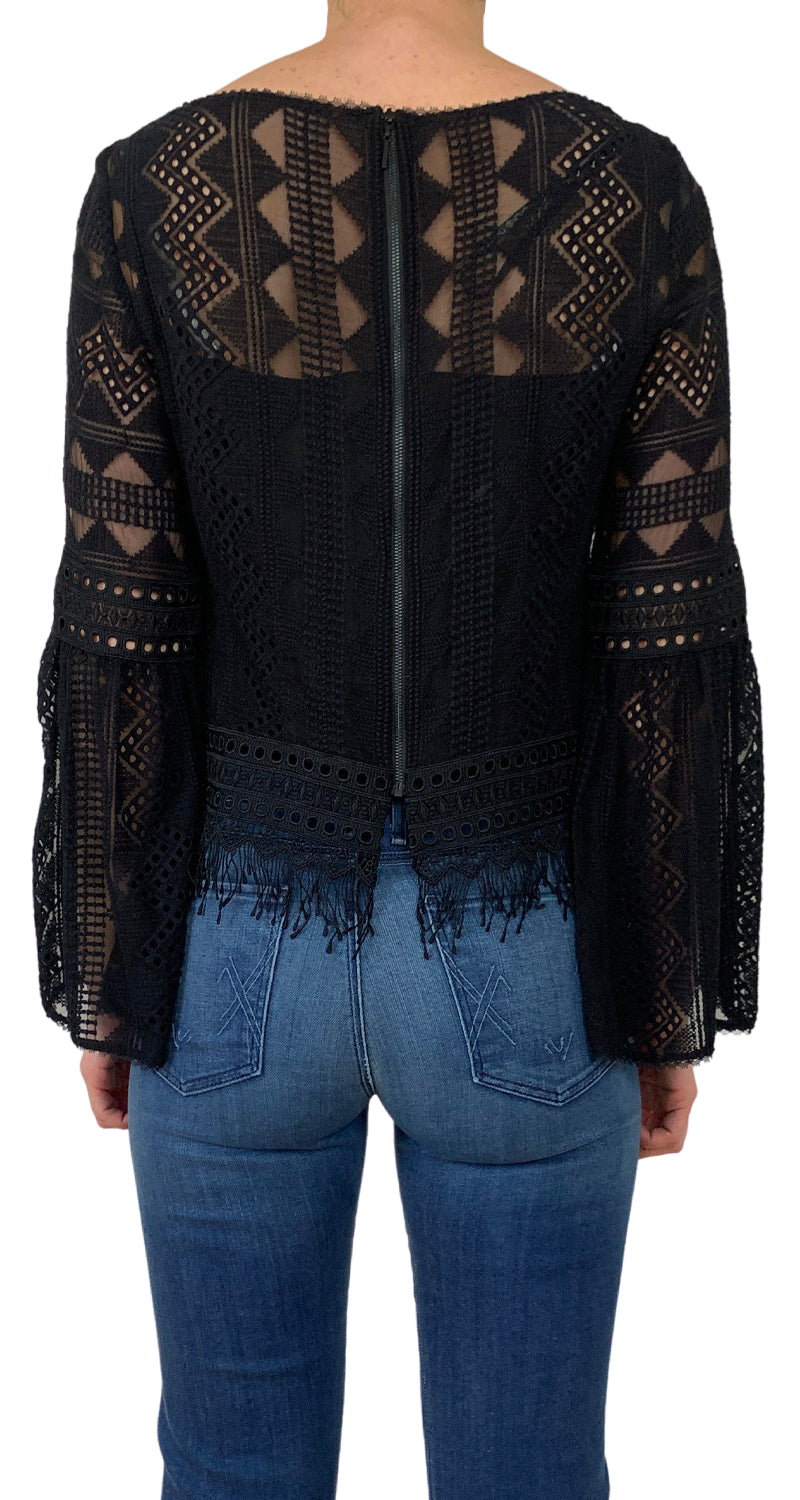 Blusa Black Brodery