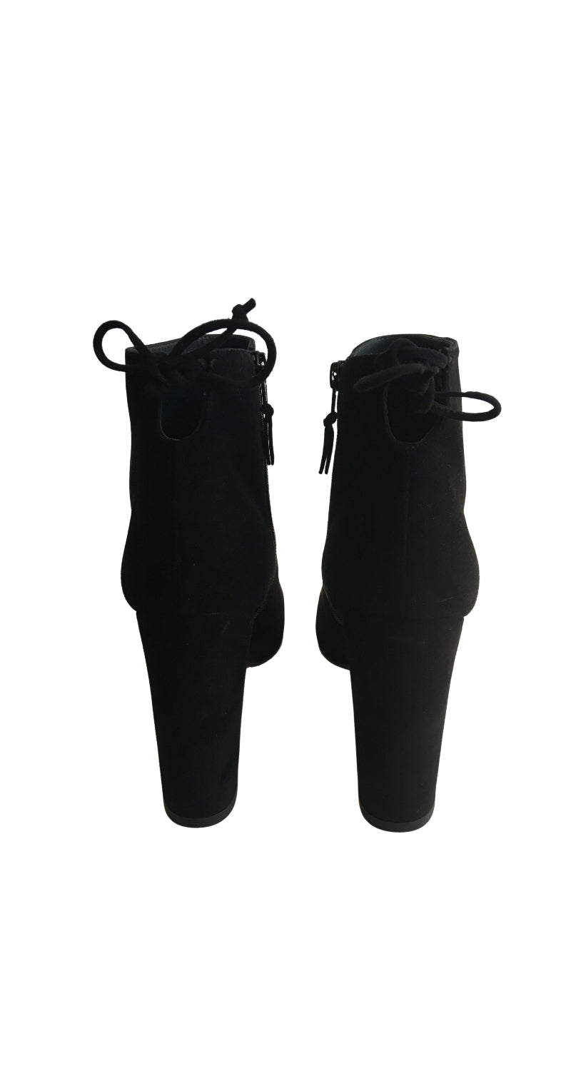 Tacones de Ante Negro