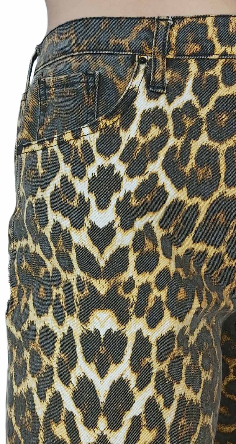 Skinny Jeans Animal Print