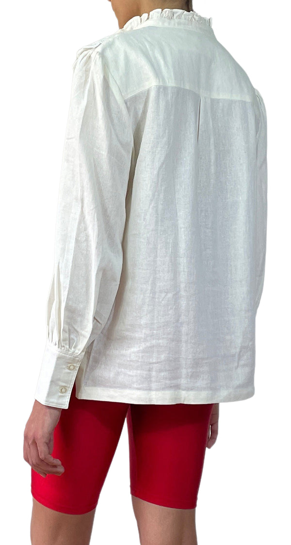 Blusa Blanca Floral