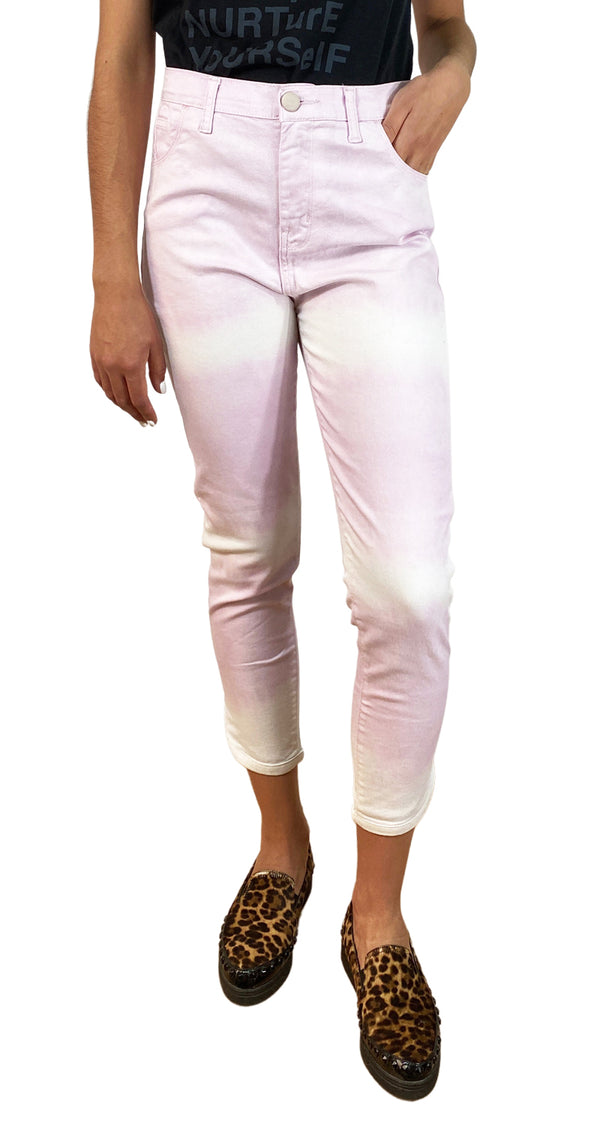 Jeans Rosado Tie Dye