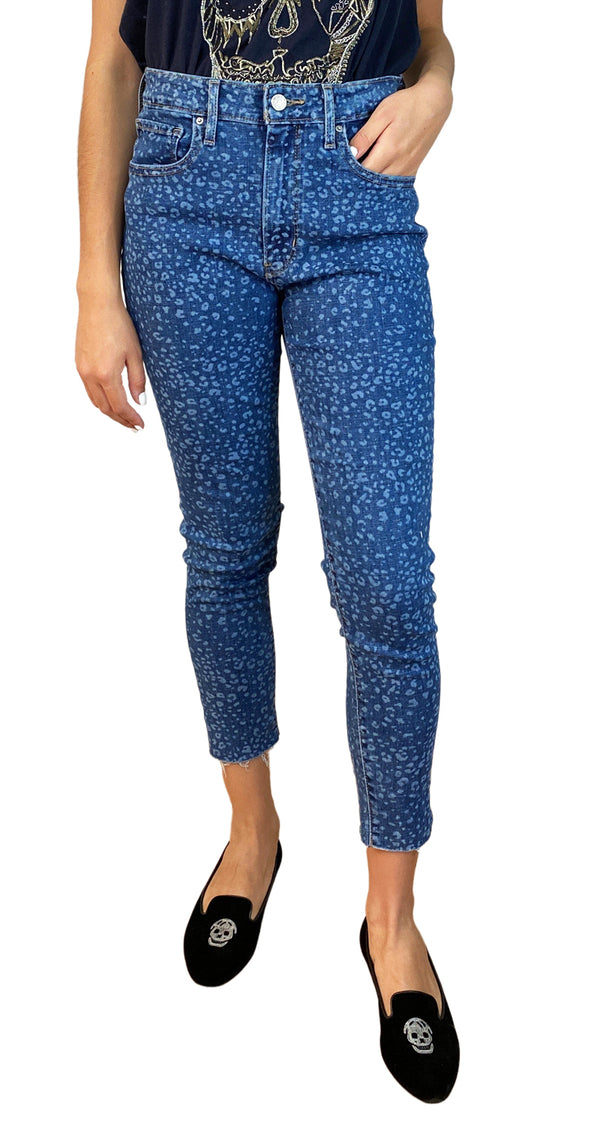 Jeans Azul Animal Print