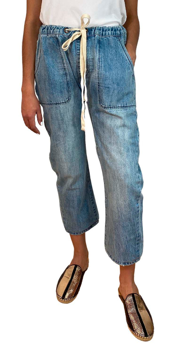 Jeans Pretina Elasticada