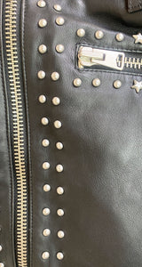Falda Bling Cuero
