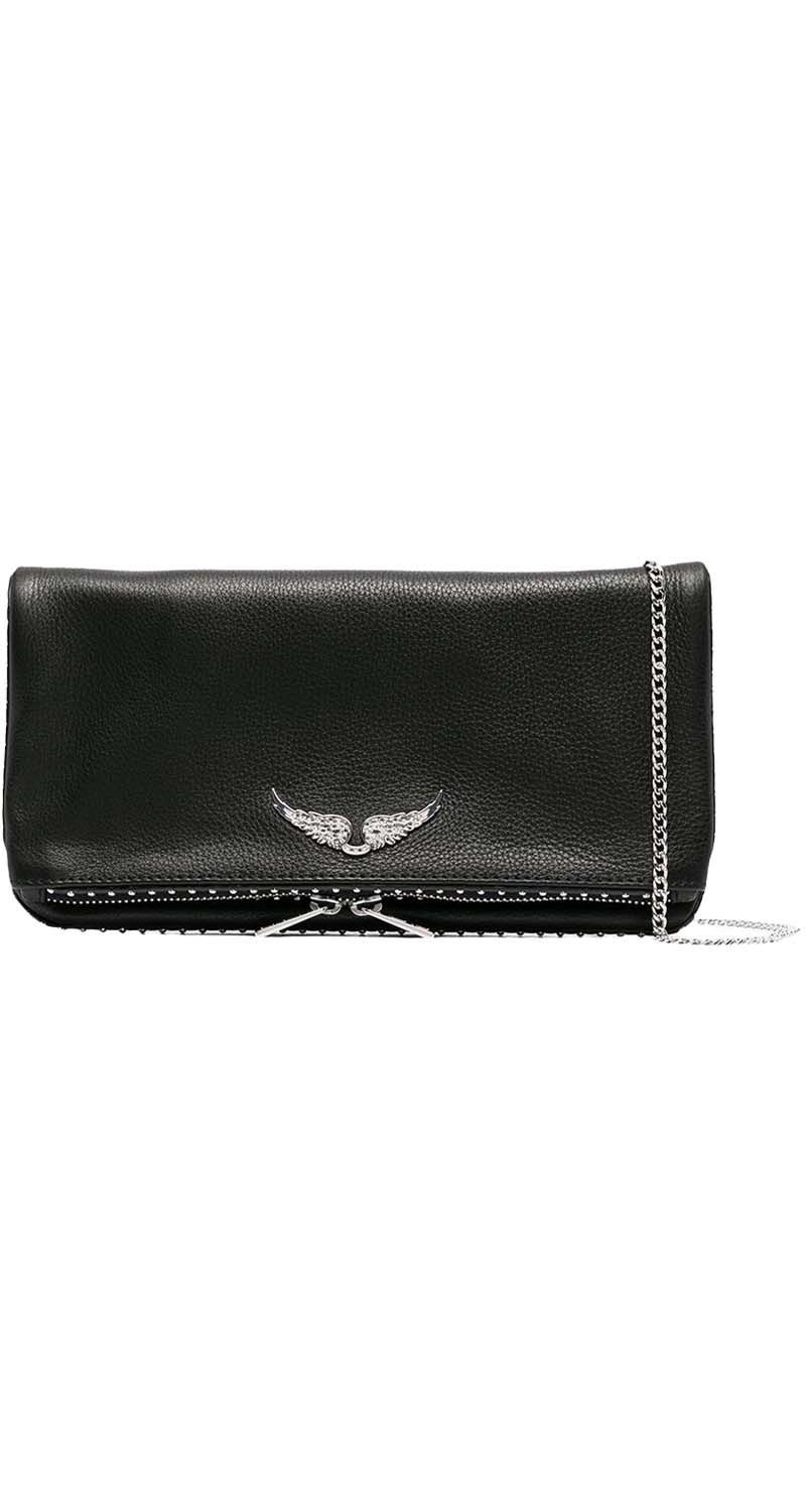 Bolso Cuero con Apliques