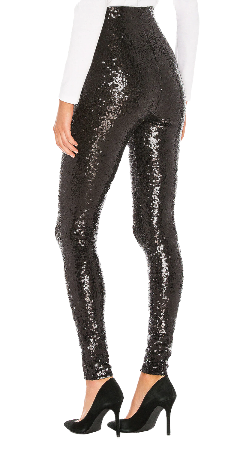 Leggings Lentejuelas Negro