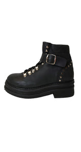 Bototos Cuero Tachas Negro