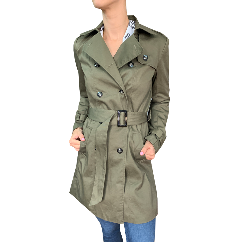 Trench Verde Musgo