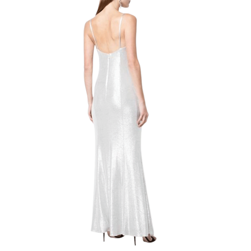 Vestido Plateado