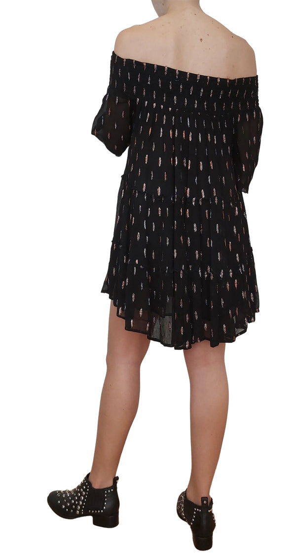 Mini Vestido Lurex
