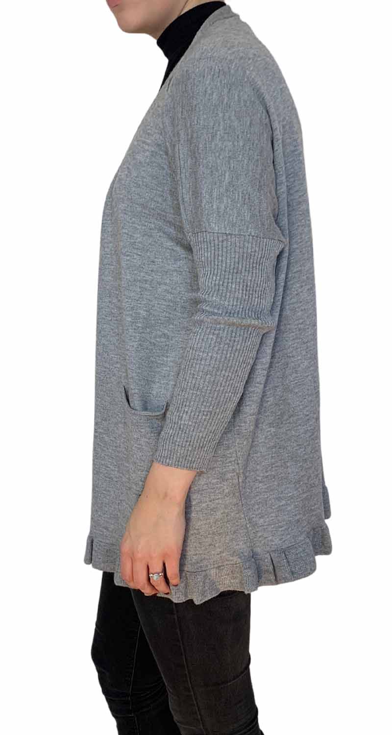 Cardigan Gris Vuelos