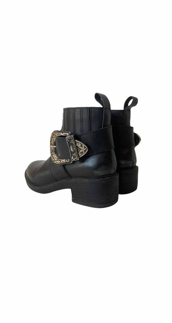 Botines Hebilla Negros