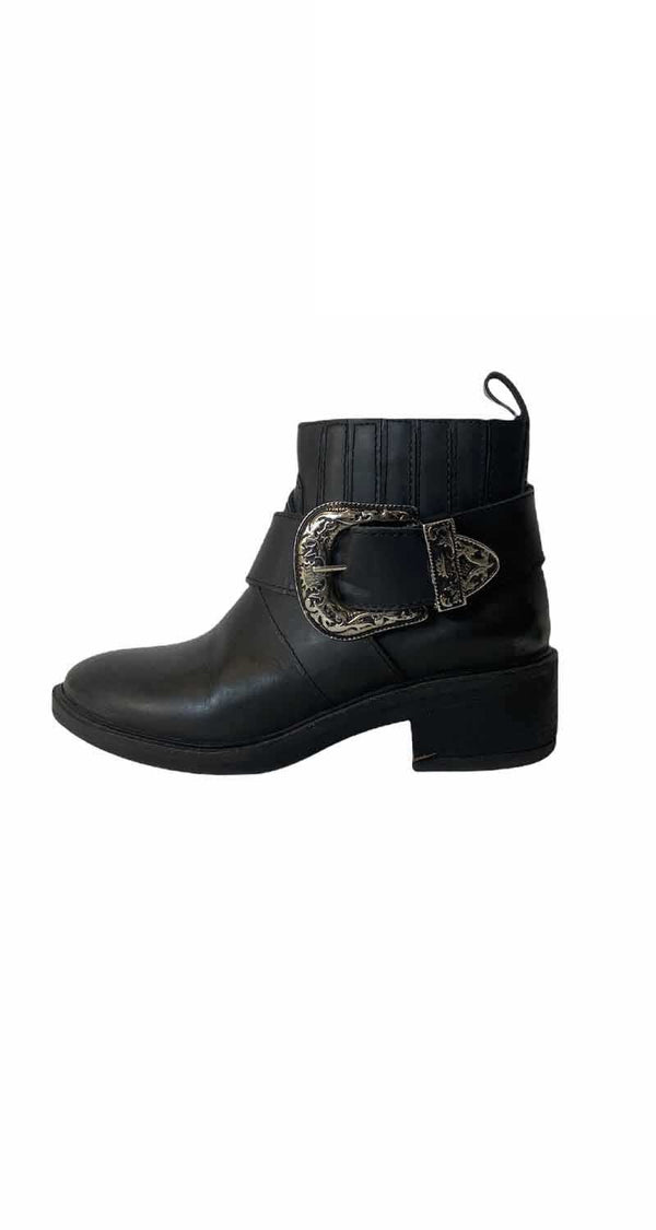 Botines Hebilla Negros