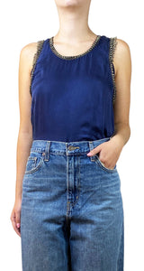 Blusa Azul Cadenas