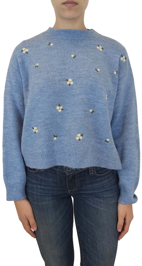 Knit Embroidered Sweater