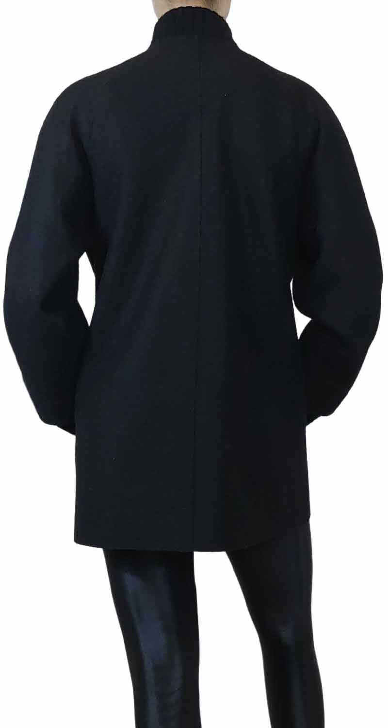 Abrigo Alpaca Negro
