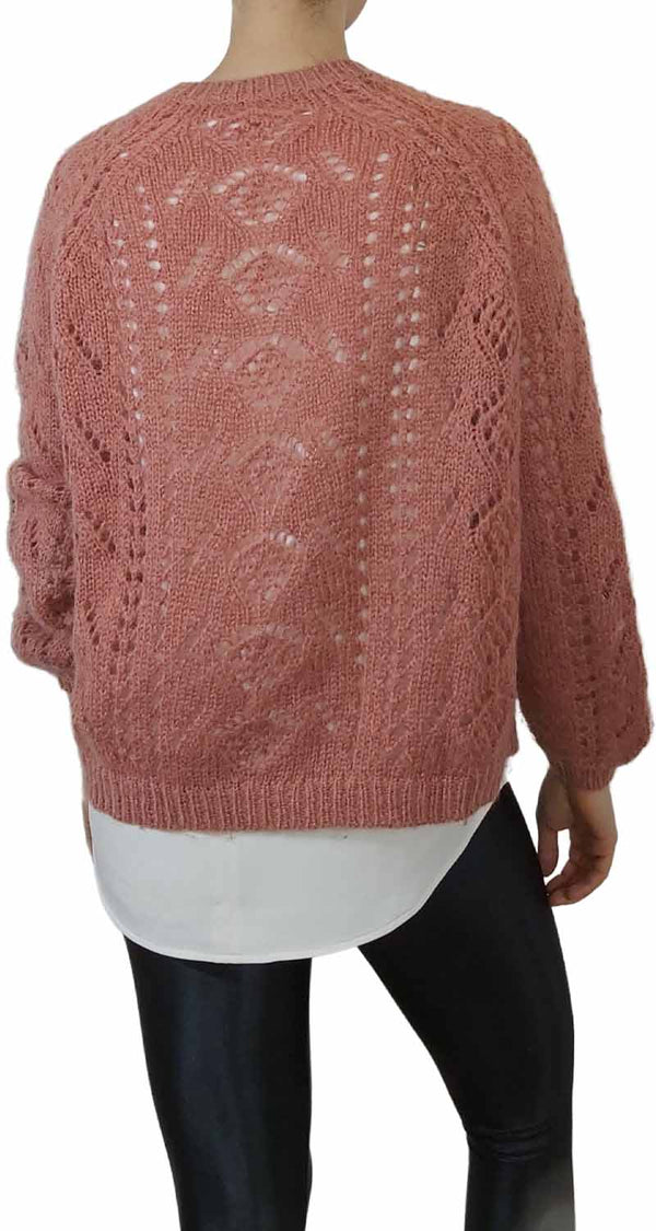 Sweater Achille Rosa Mohair