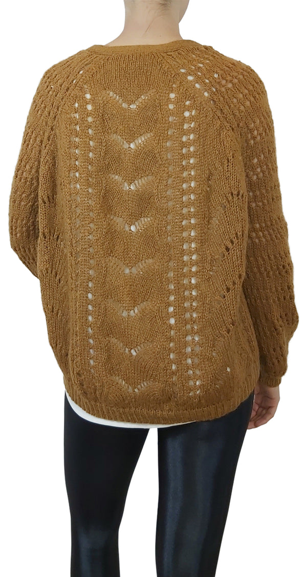 Sweater Mostaza Mohair