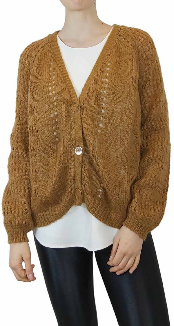 Sweater Mostaza Mohair