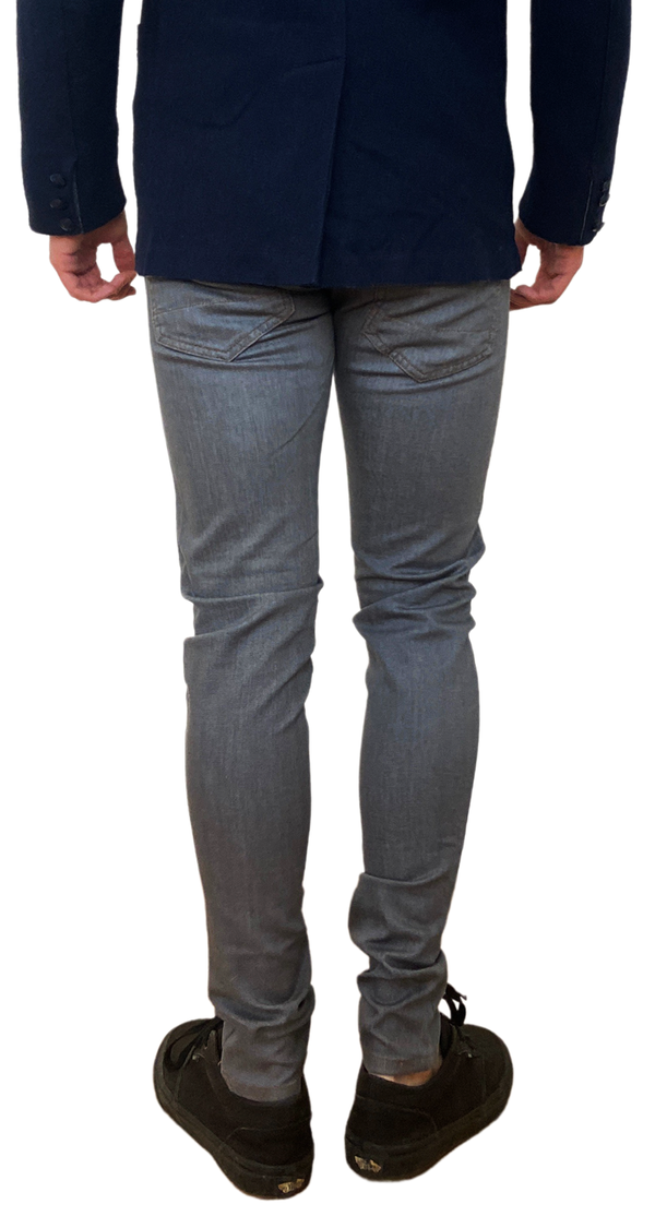 Jeans Skinny Fit Gris