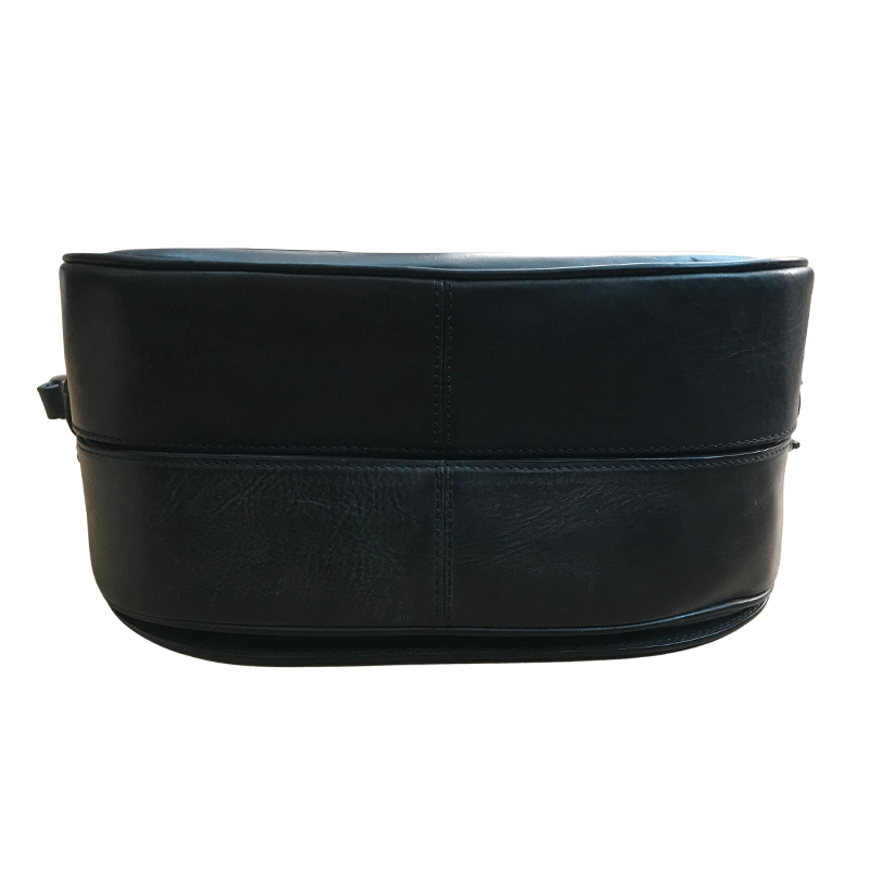 Cartera Cuero Negro Aplicaciones