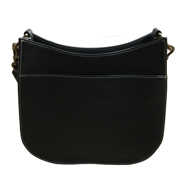 Cartera Cuero Vintage Negro