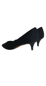 Zapato de Salón Negro Bajo