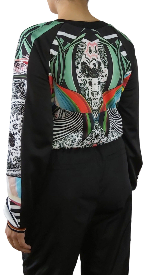 Polerón Estampado Étnico Multicolor