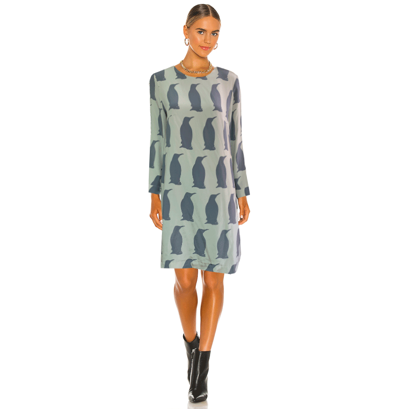 Vestido Pinguin Seda
